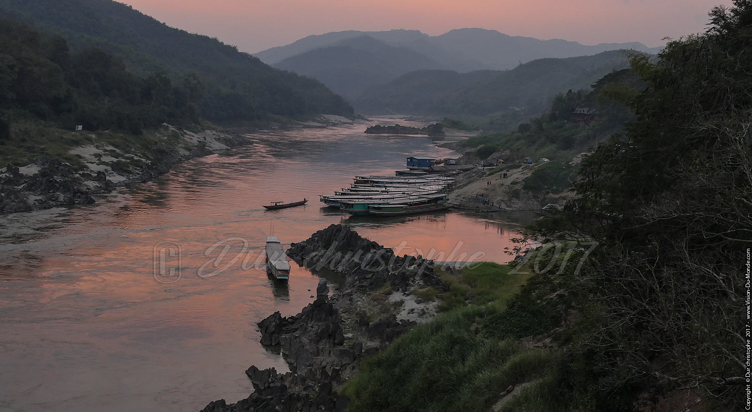 Pakbang - Croisière 2 jours Mékong - Laos 2017