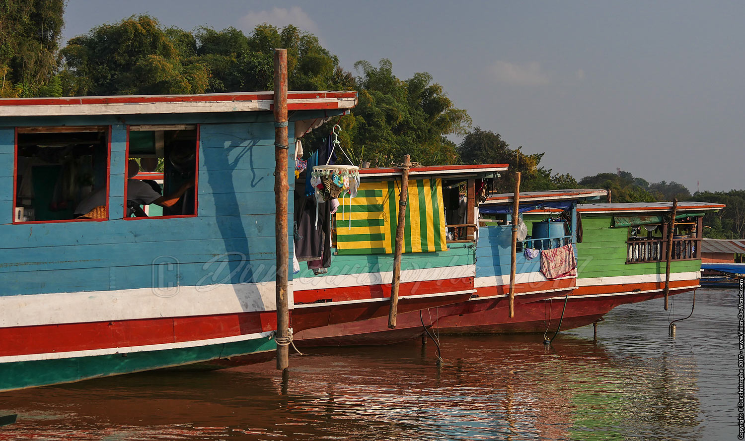 Croisière 2 jours Mékong - Laos 2017