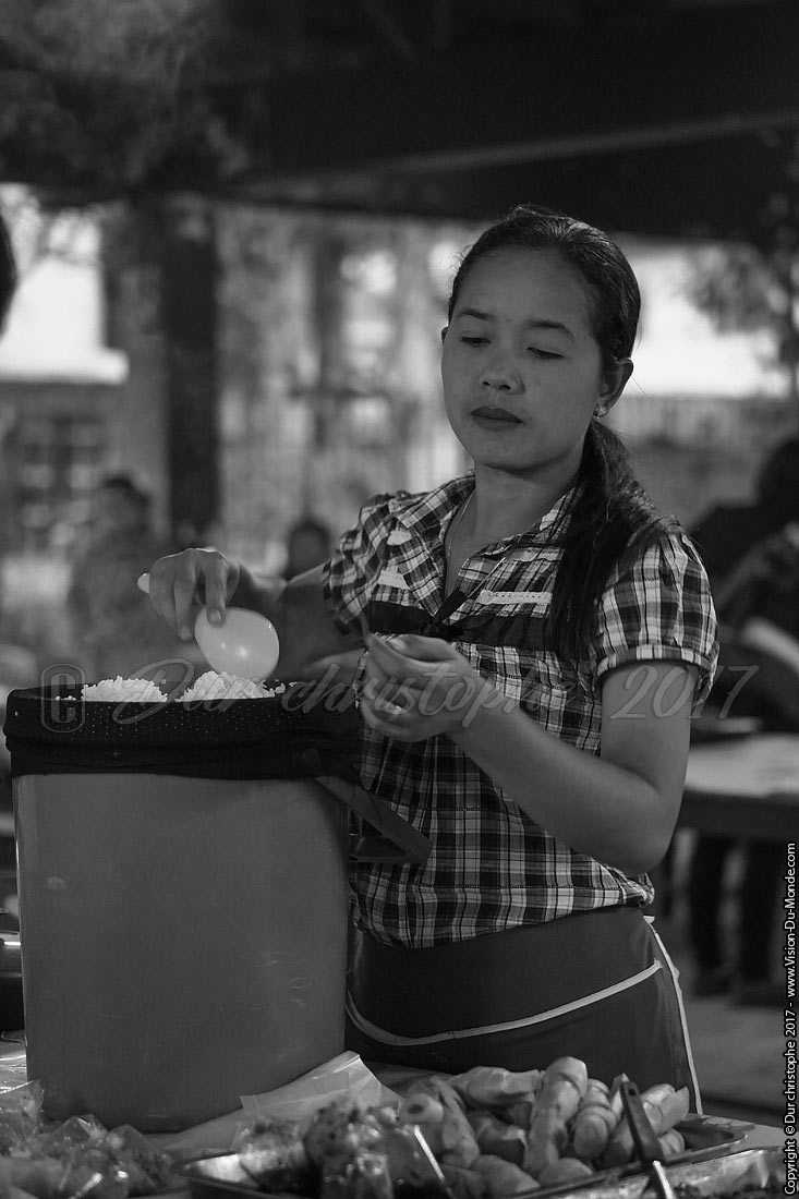 Marché Luang Nam Tha - Laos 2017