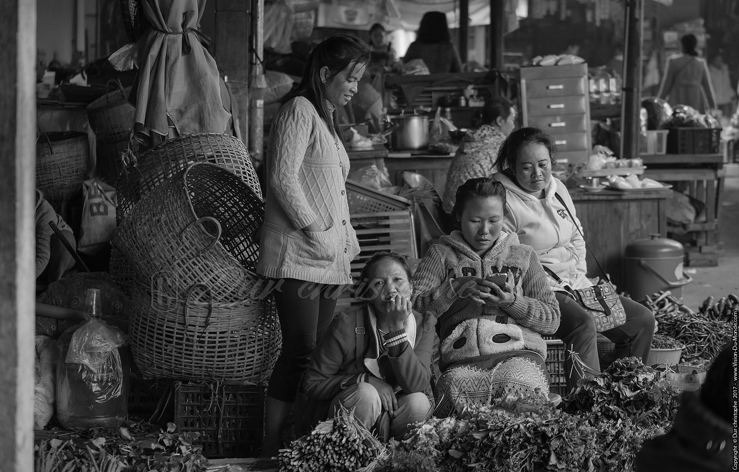 Marché Luang Nam Tha - Laos 2017