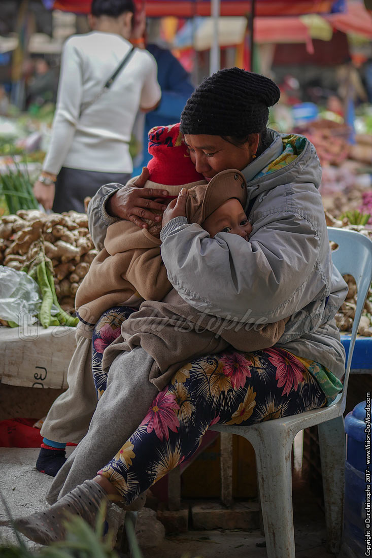 Marché Luang Nam Tha - Laos 2017