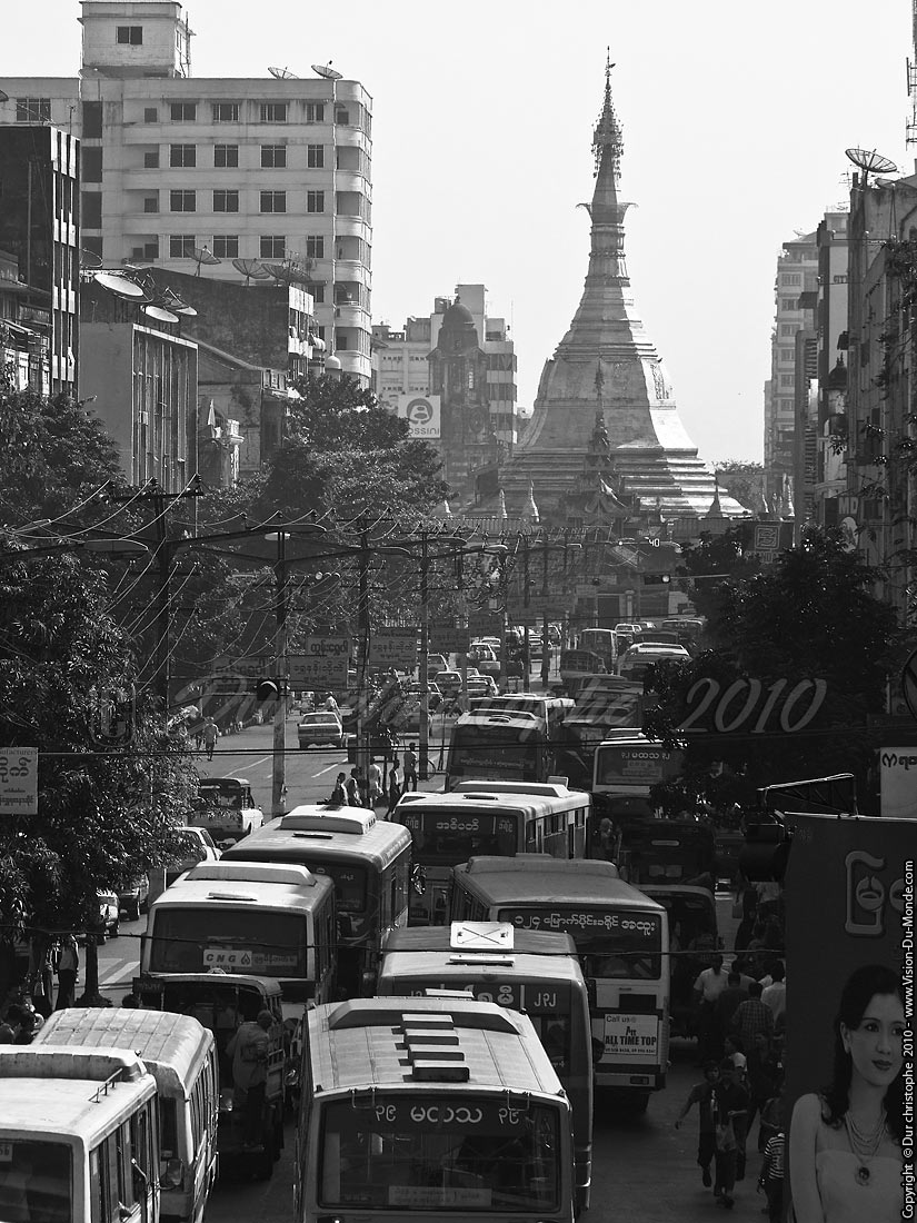 La paya Sule - Yangon 2010