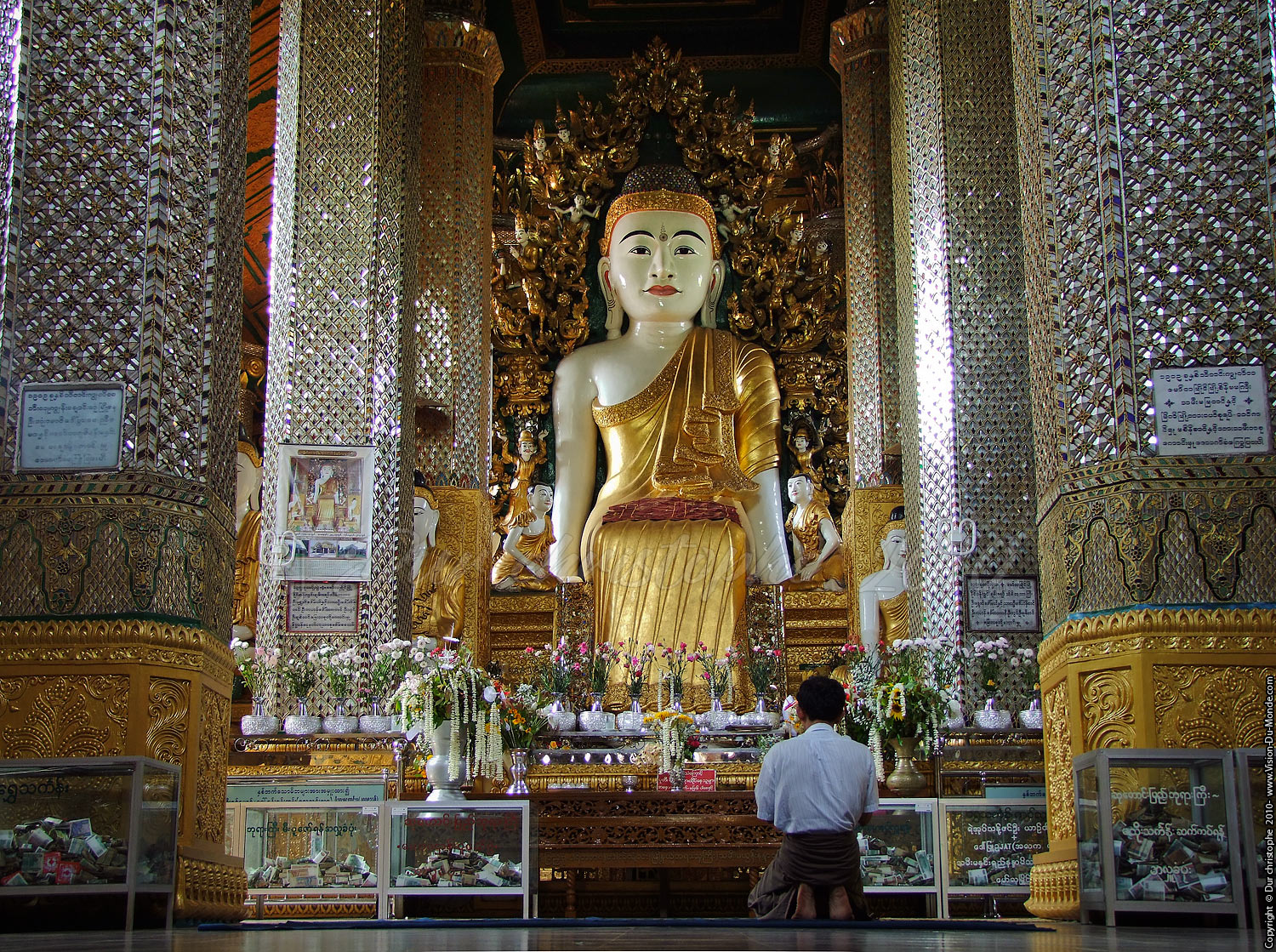 Le Bouddha Assis - Paya Kyaikmaraw 2010