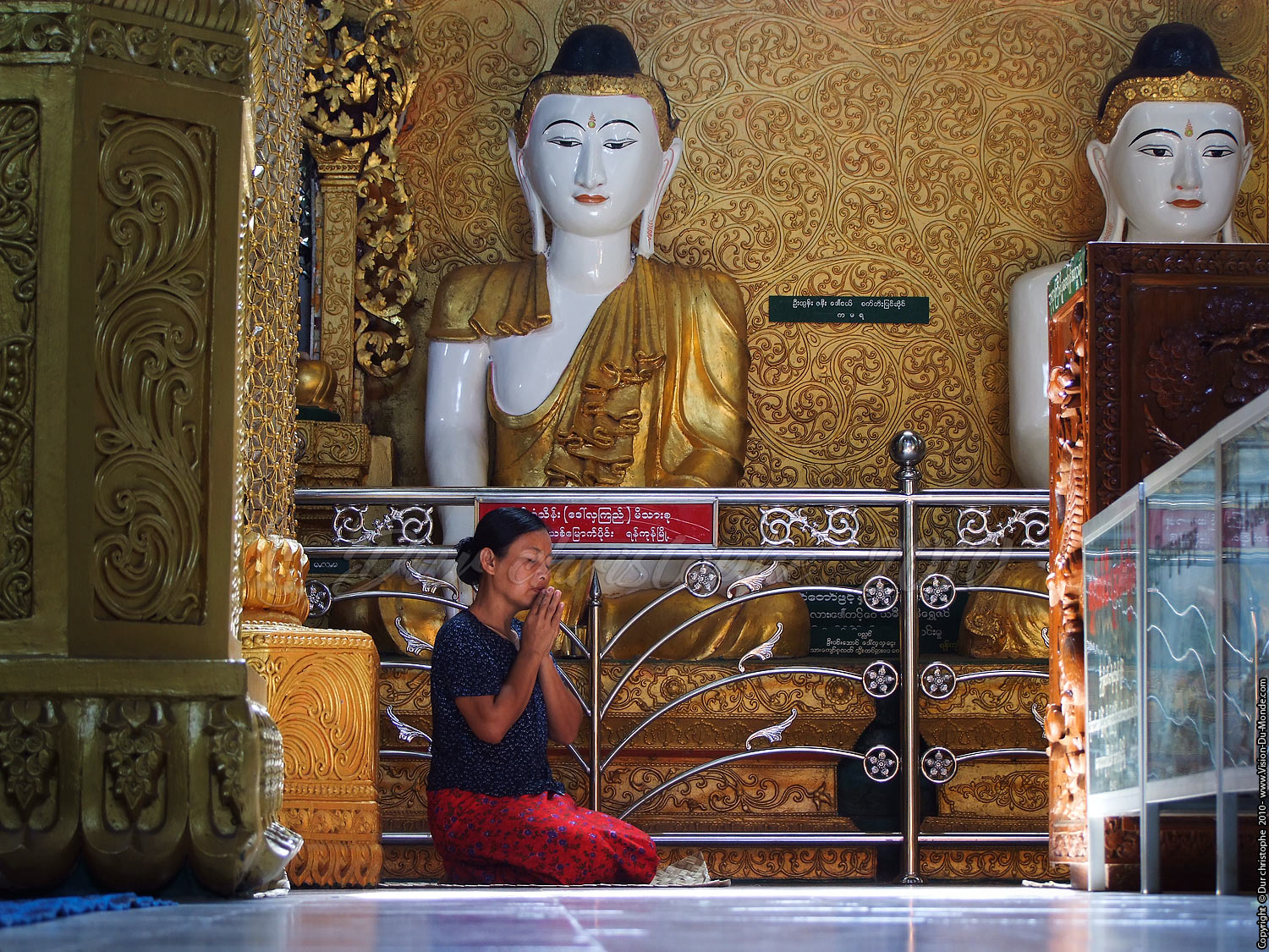 La méditation - Paya Kyaikmaraw 2010