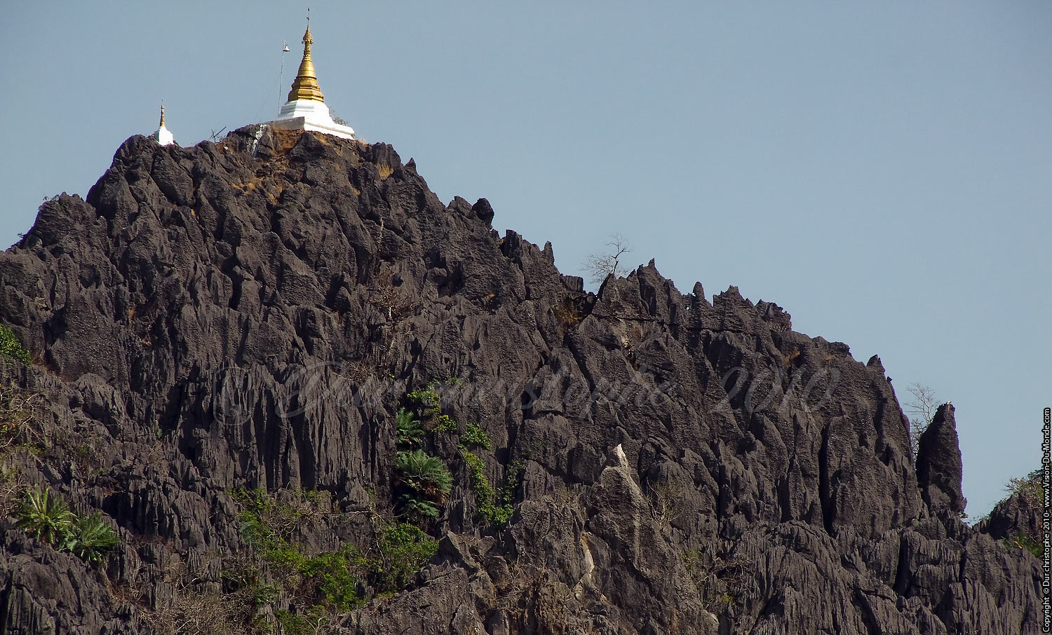 La montagne éffilée - Environs de Mawlamyine 2010