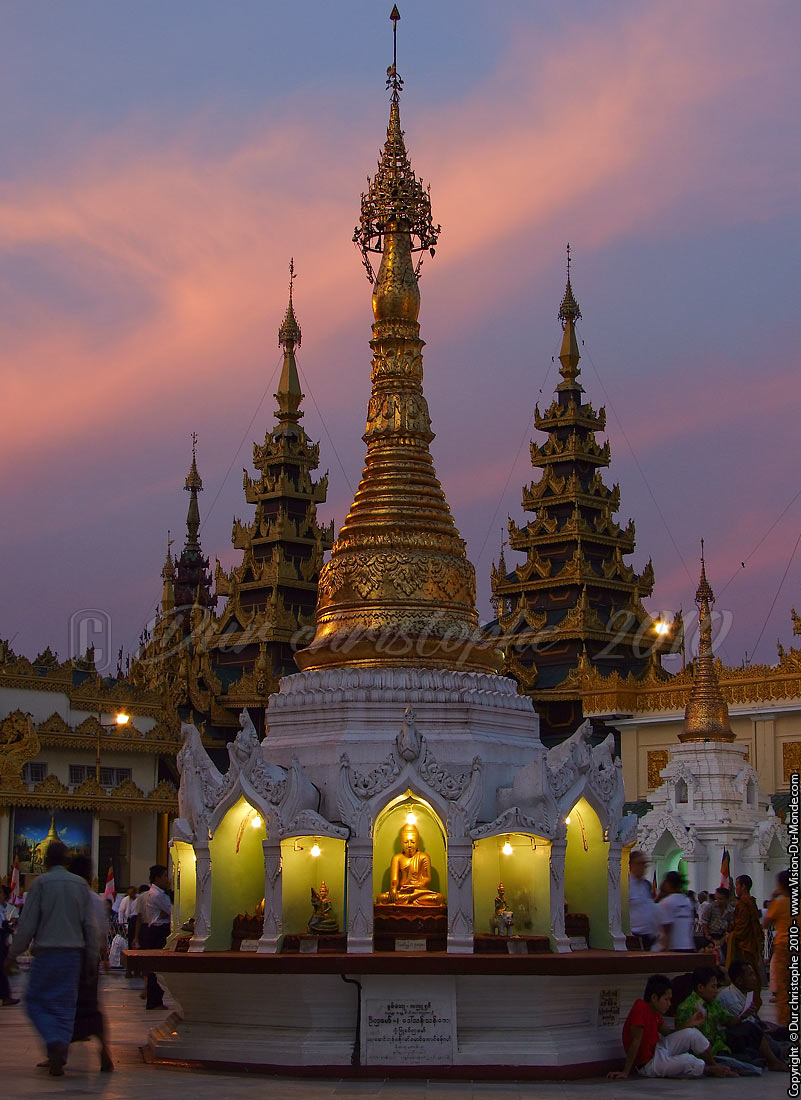 Chédi - Paya Shwedagon - Yangon 2010