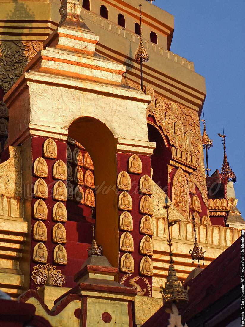 Stupa de la Paya yadana man aung - Nyaungshwe 2010