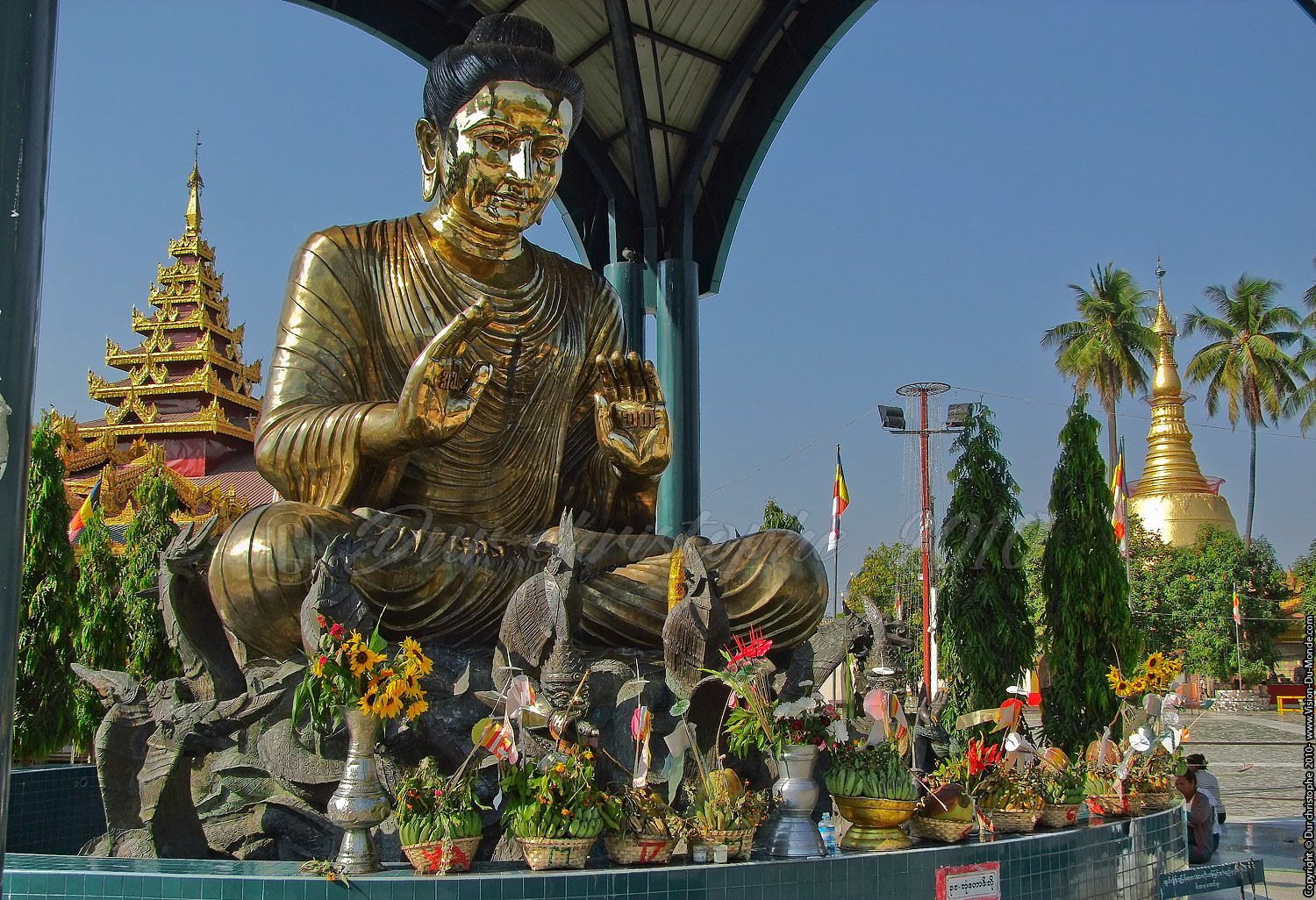 Bouddha - Paya Botataung - Yangon 2010
