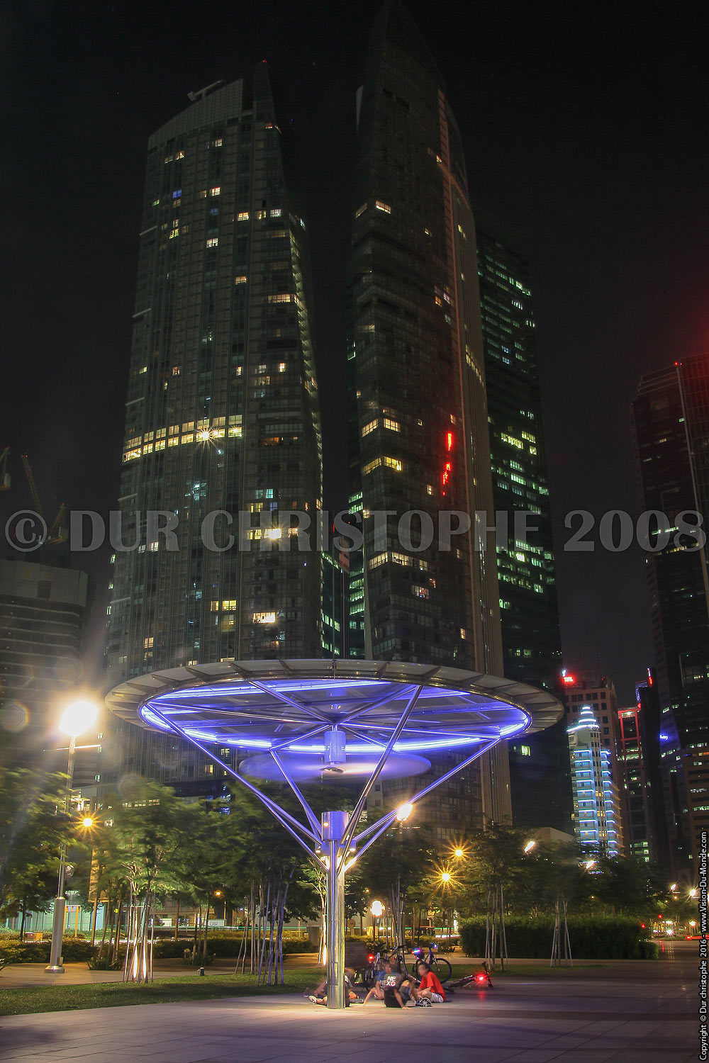 Singapour by night - 2008