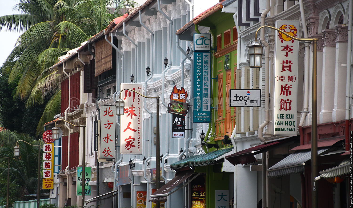 Vieux Quartier colonial - Singapour - 2008