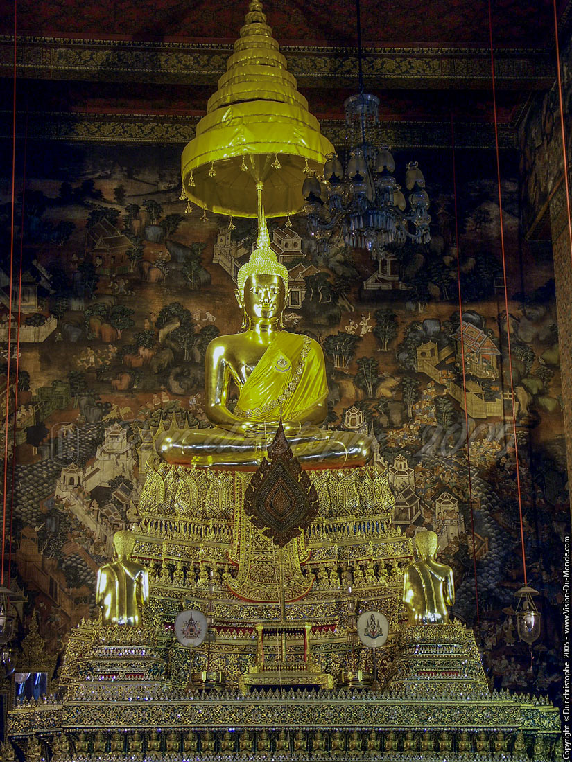 Bouddha d'or - Bangkok 2005