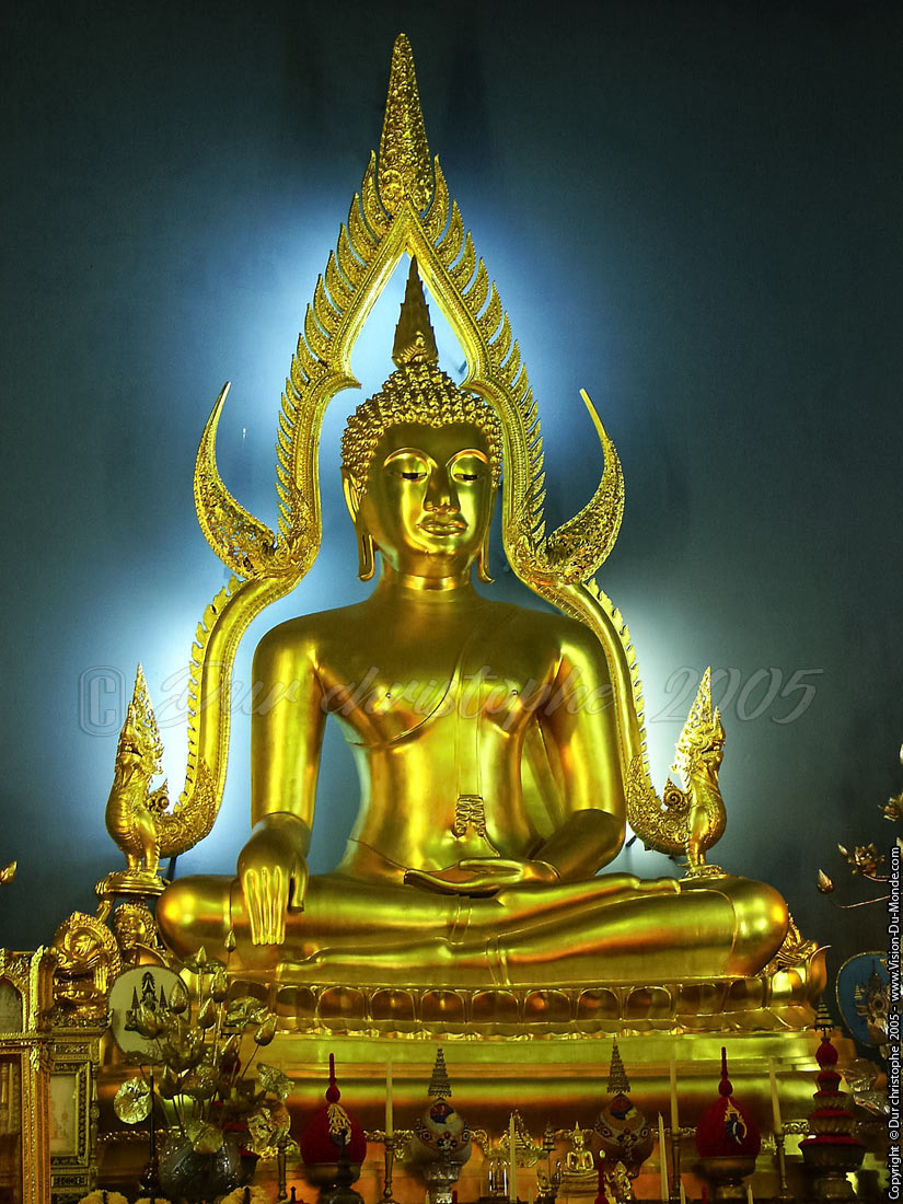 Bouddha d'or - Bangkok 2005