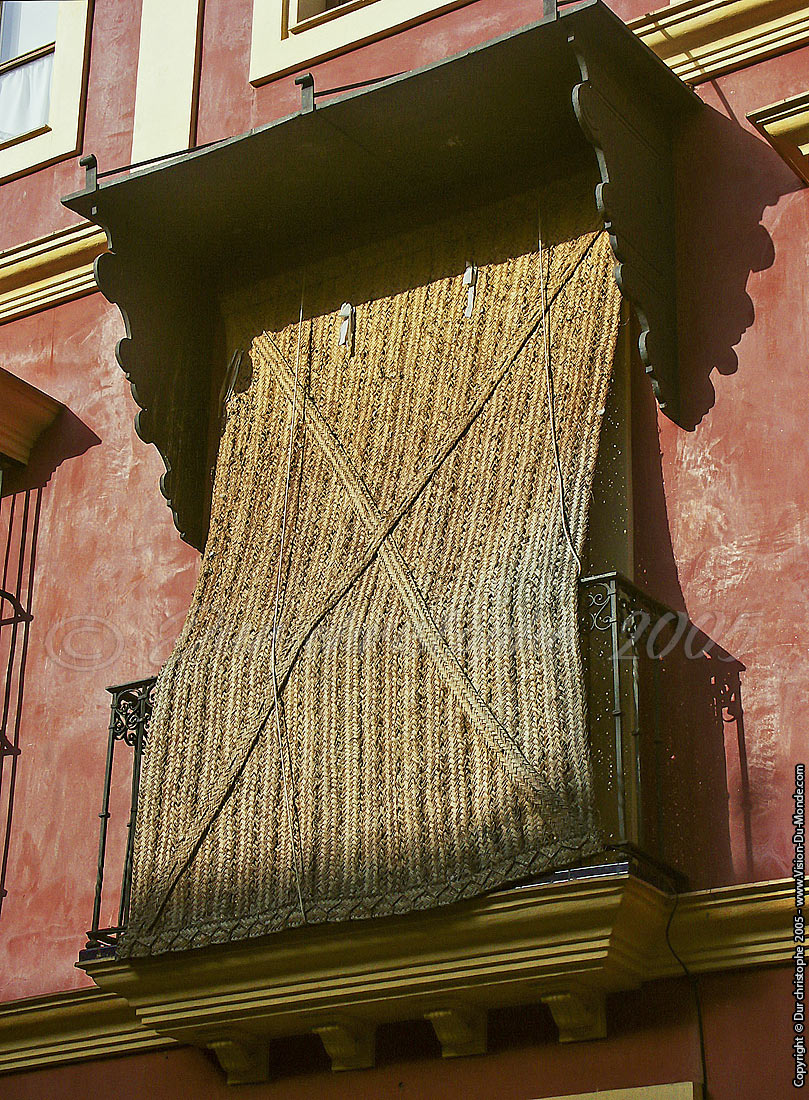 La fenêtre ombragée - Barrio Santa Cruz - Seville - 2005