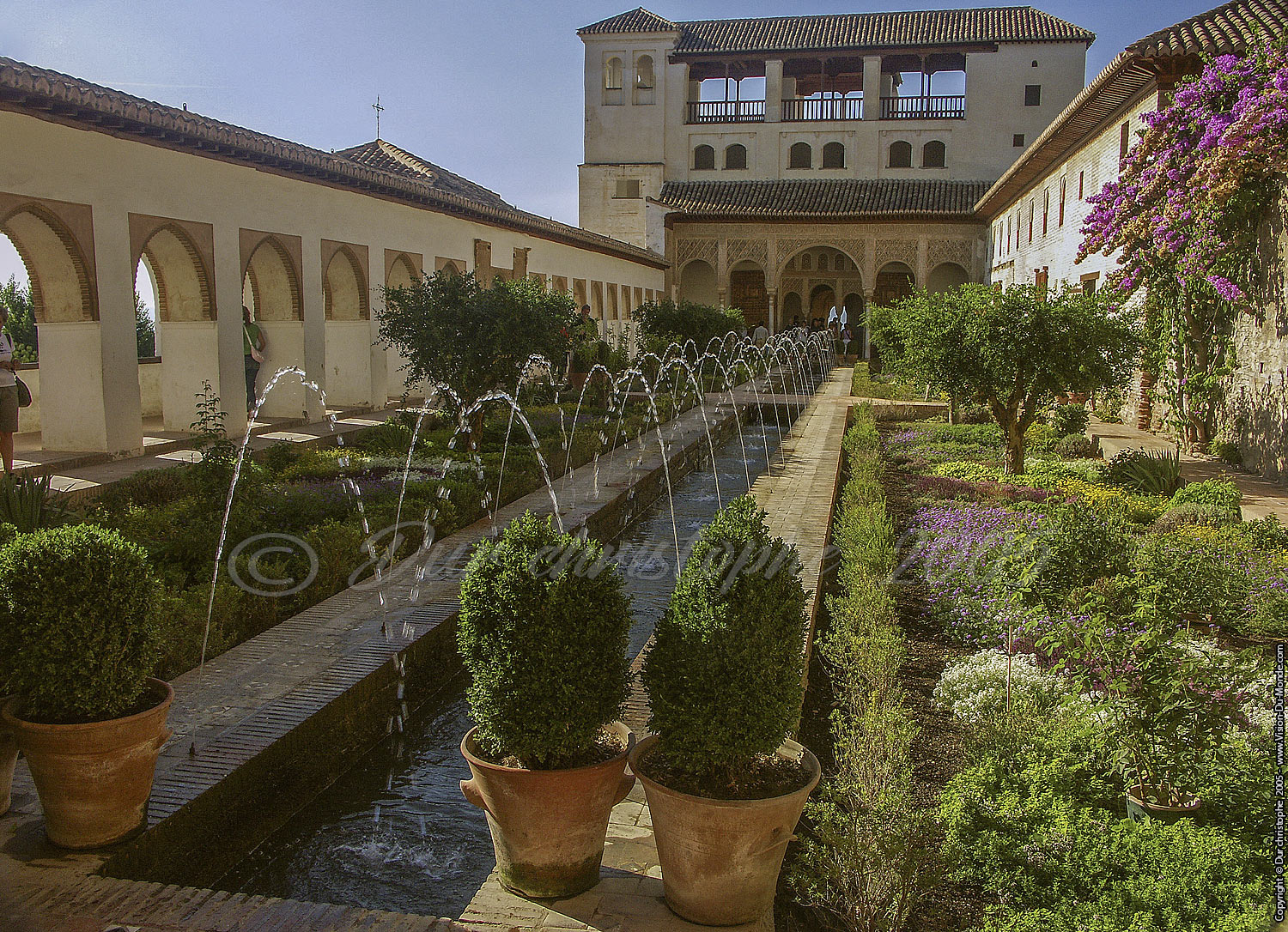 La fontaine - Generalife - Grenade - 2005