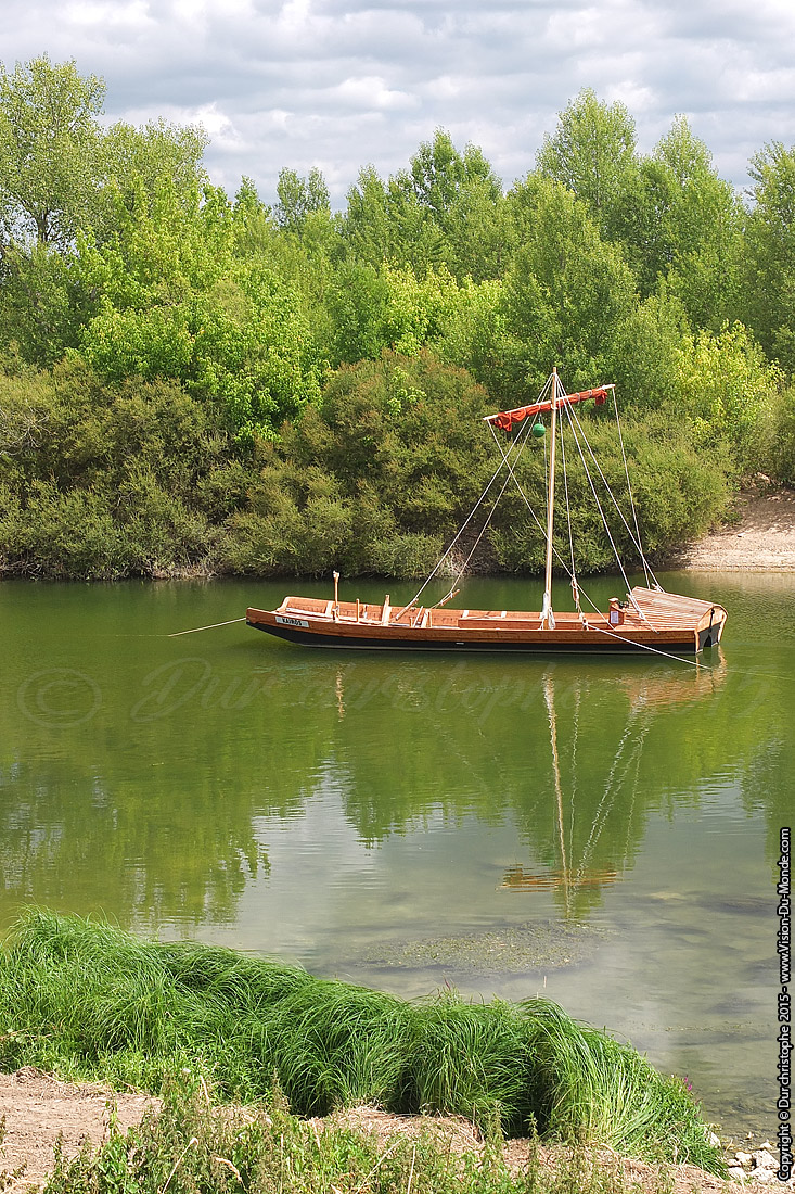 Bateau Toue sablière de la Loire - 2015