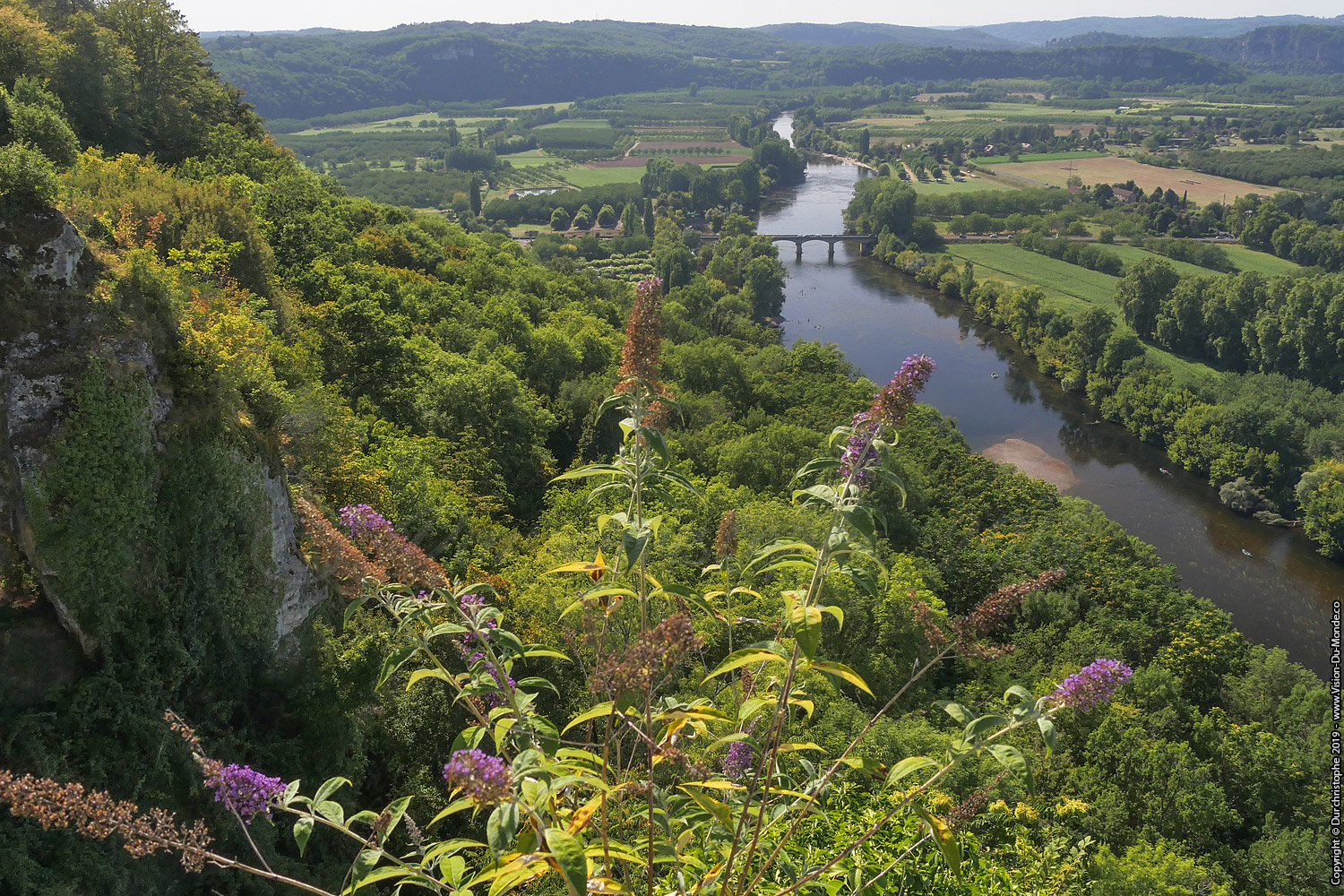 Vue panoramique de Domme