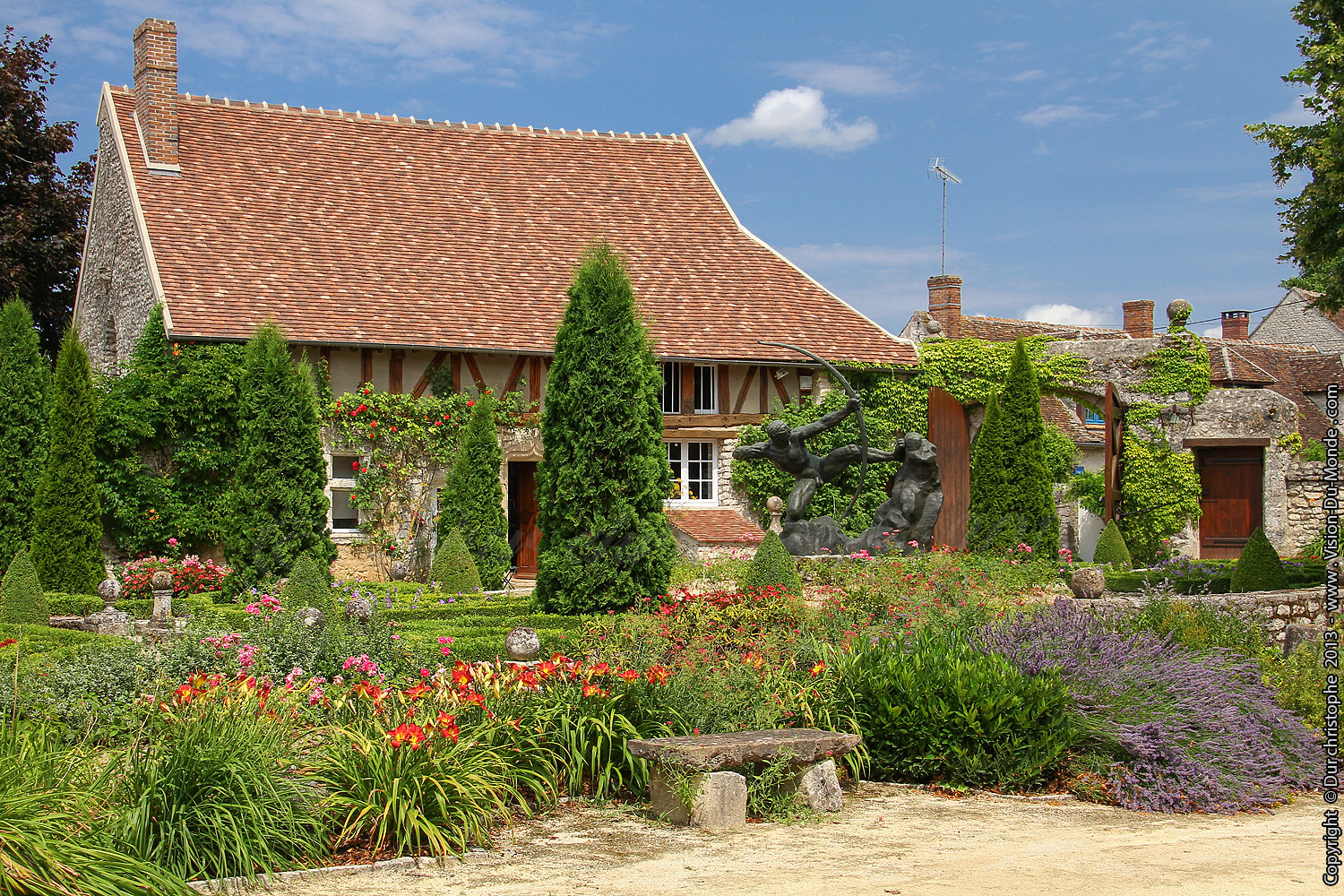 Musée jardin de Bourdelle - Egreville - 2013