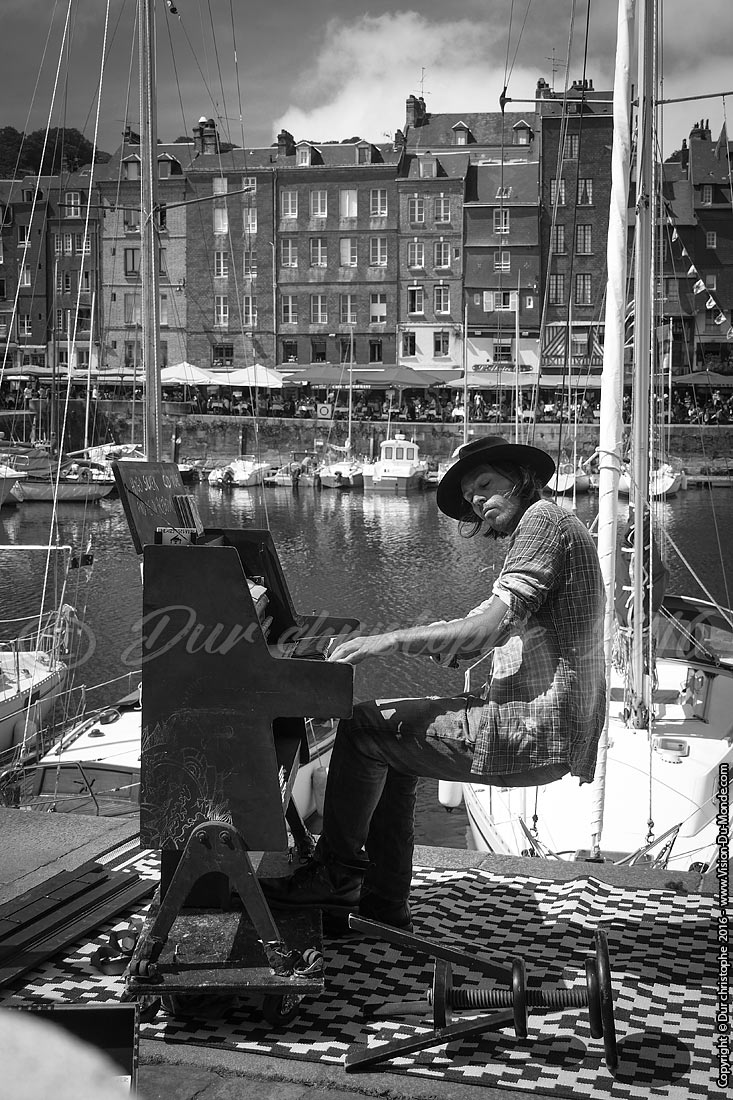 Le pianiste magicien - Honfleur