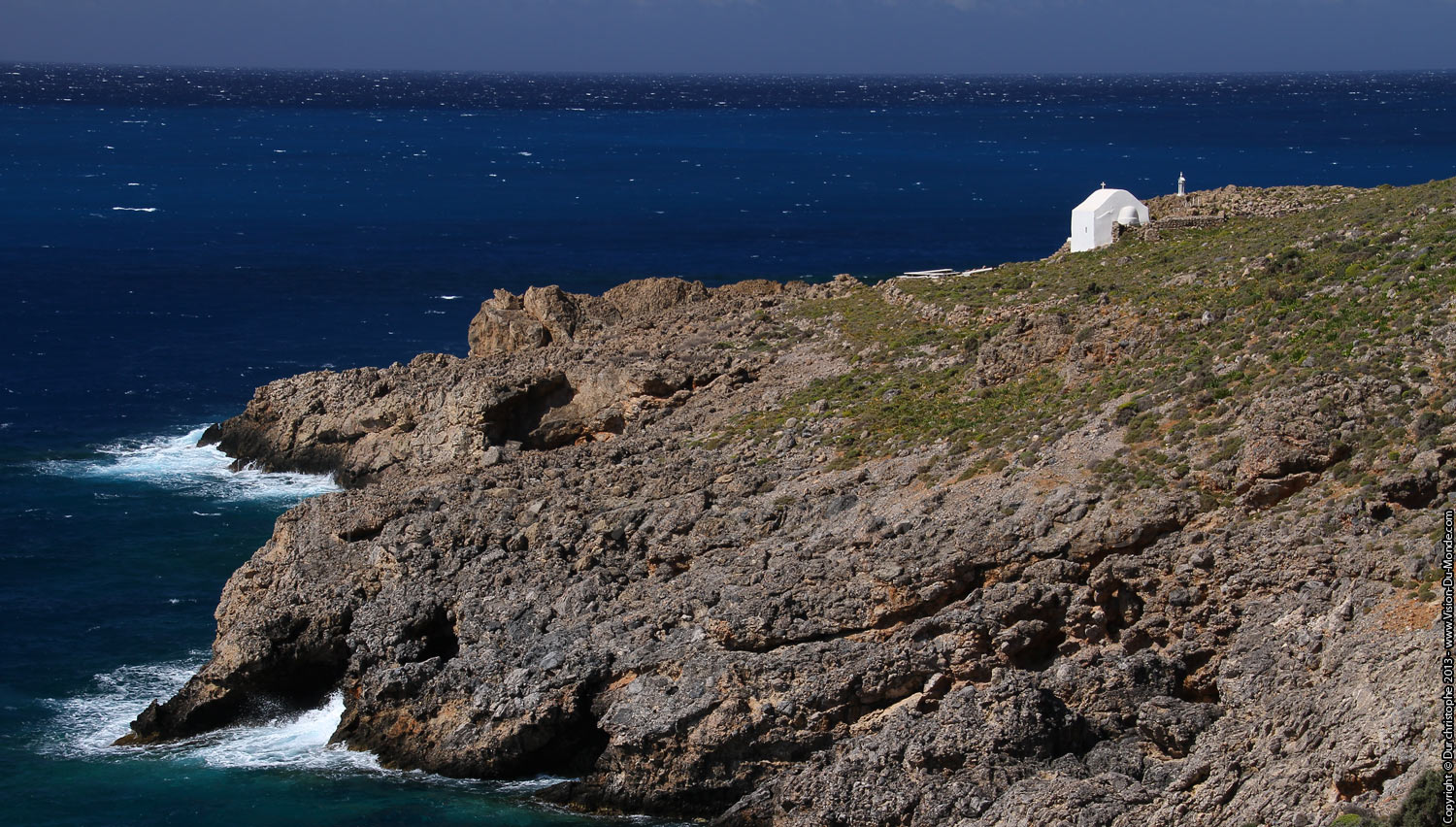 La chapelle perdue - Randonnée Loutro - 2013