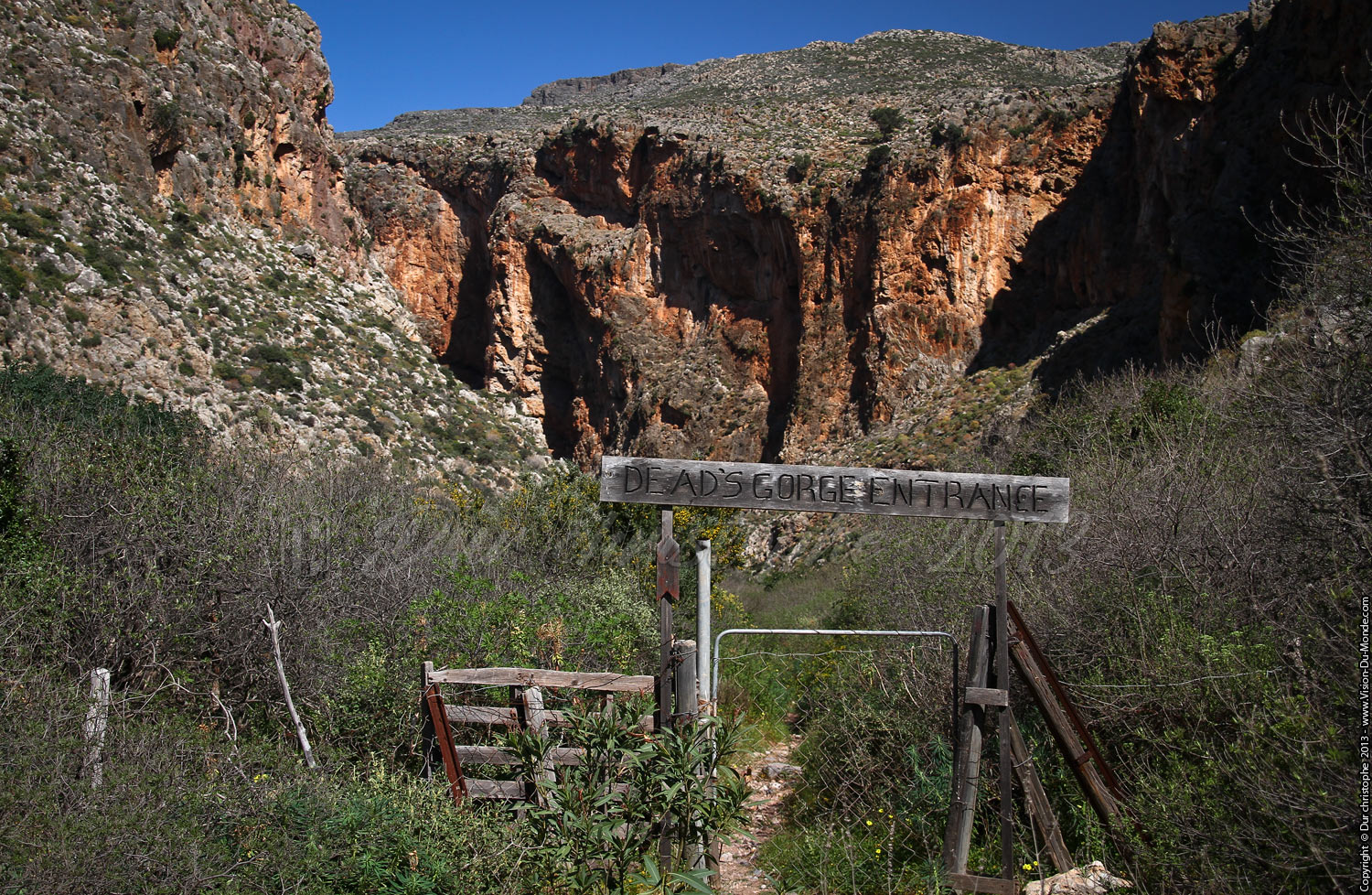 Deas's gorge - Kato Zakros - 2013