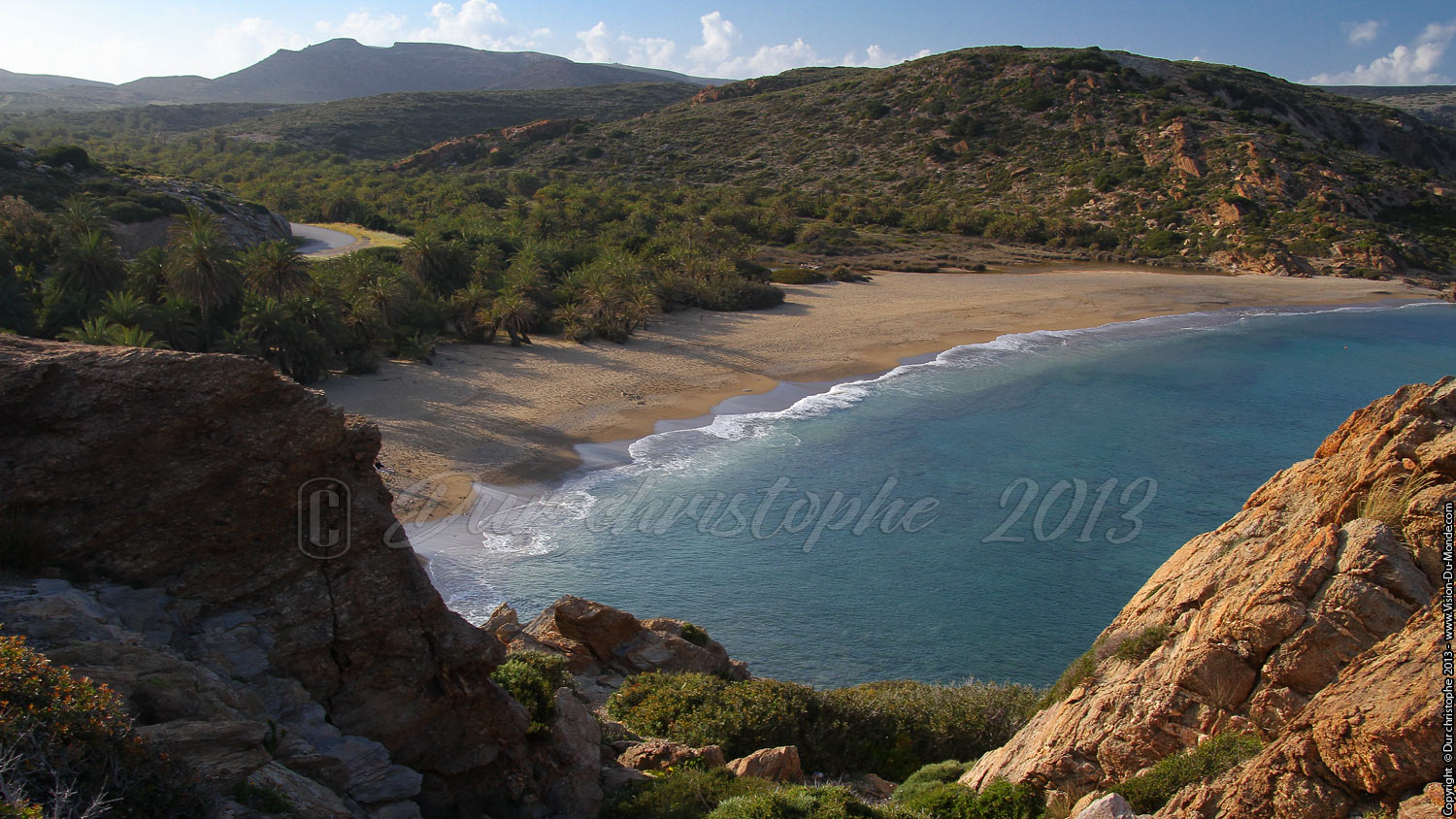 La plage - Palmeraie de Vaï - 2013