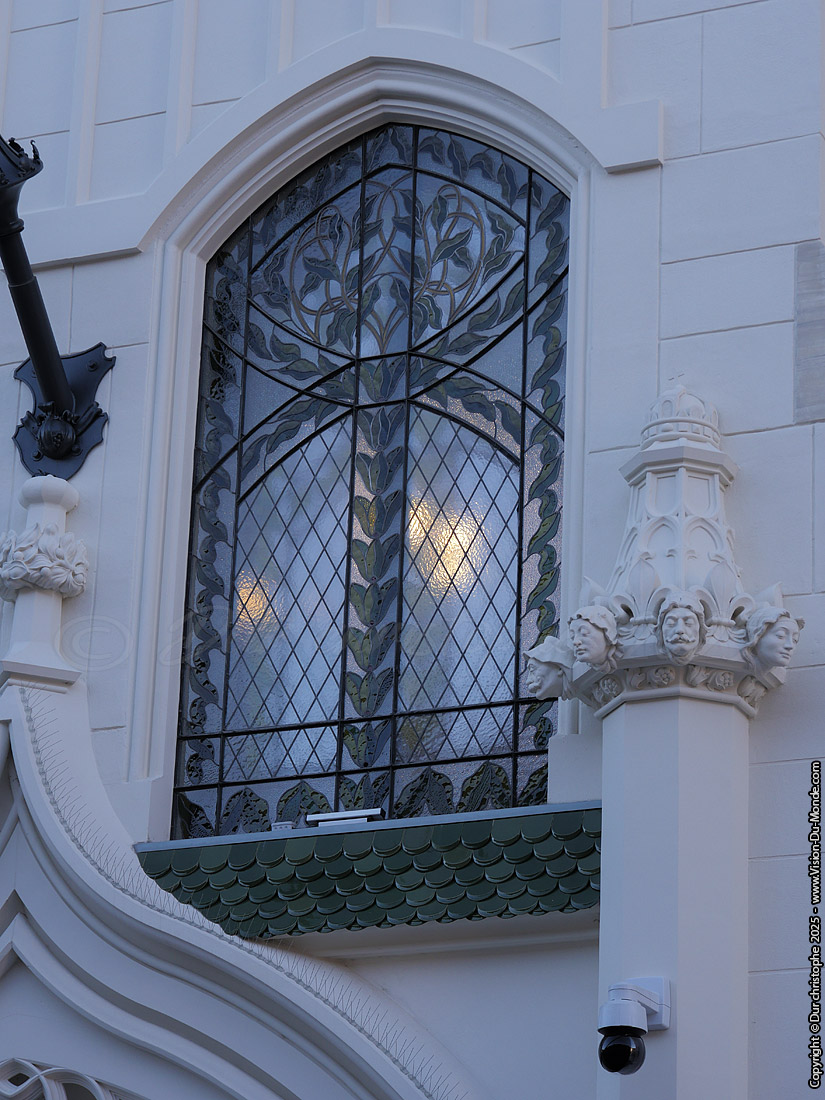 Vitrail Art nouveau - Budapest - 2025