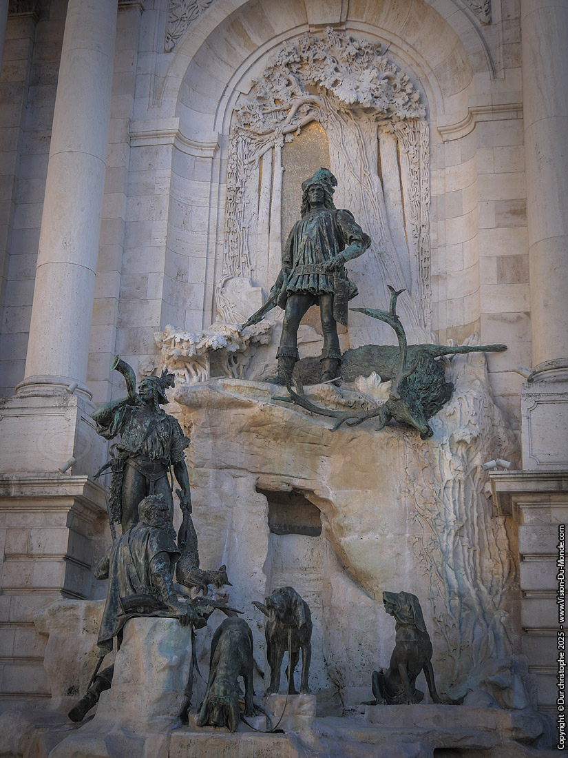 Fontaine du roi Matthias  - Budapest - 2025