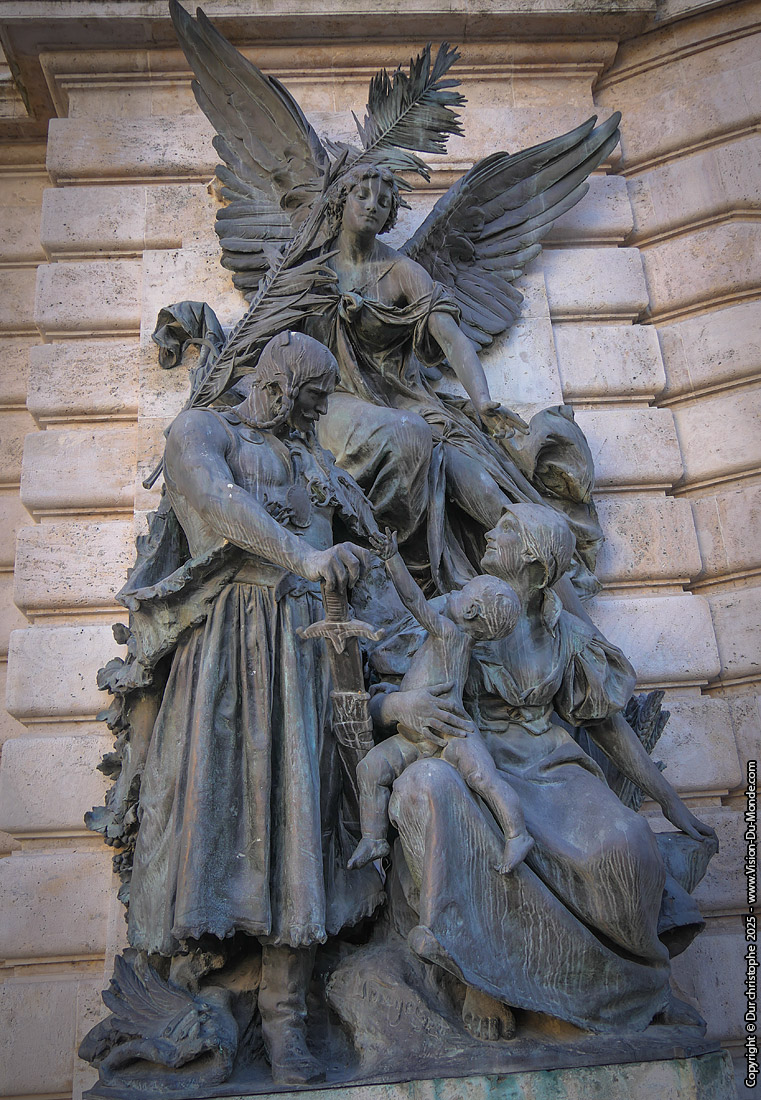 Statue bronze  - Budapest - 2025