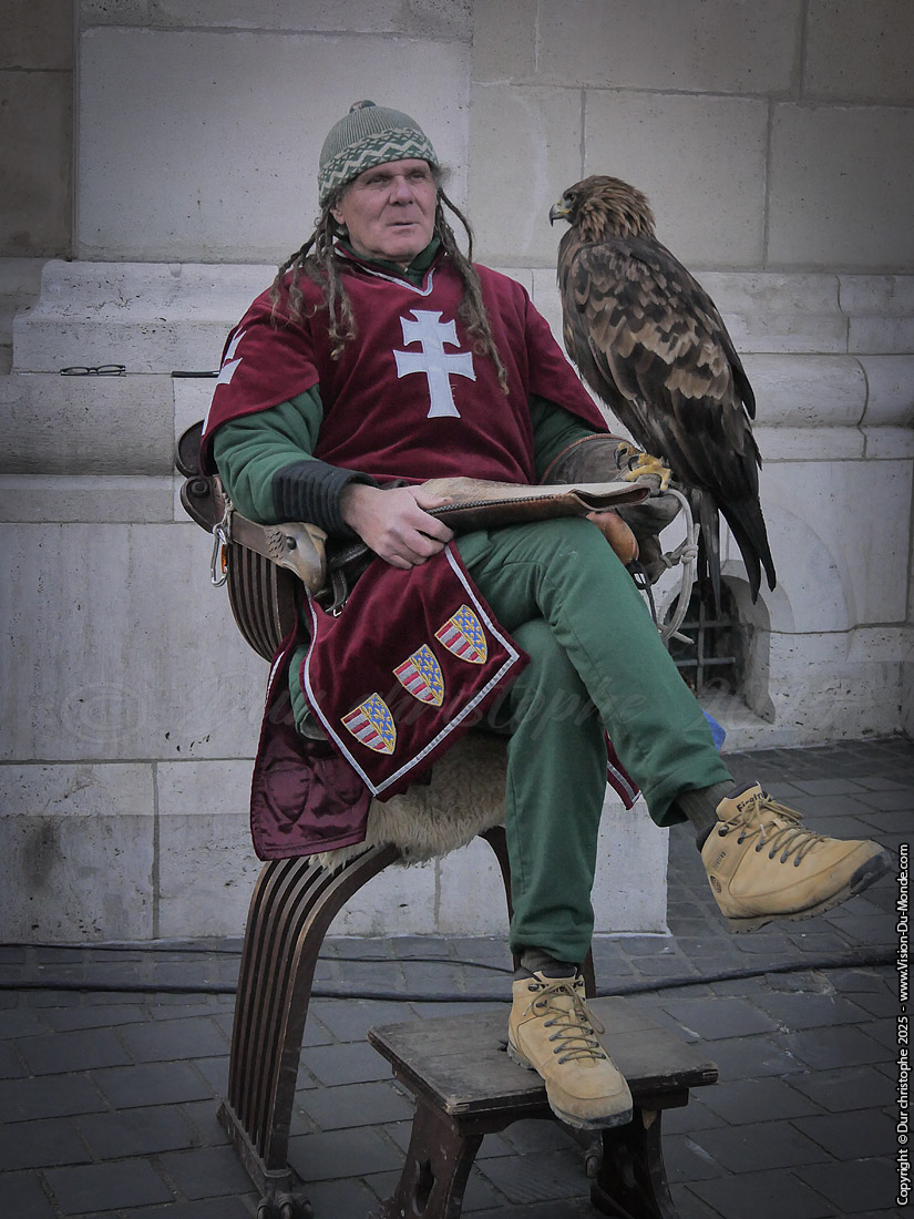 Le dressuer d'aigle - Bastion des pécheurs - Budapest - 2025