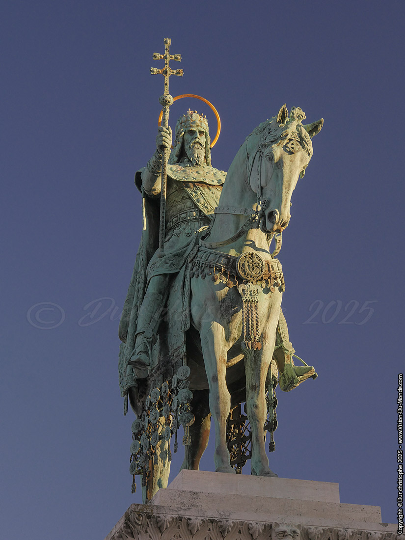 Statue de Saint Etienne - Budapest - 2025