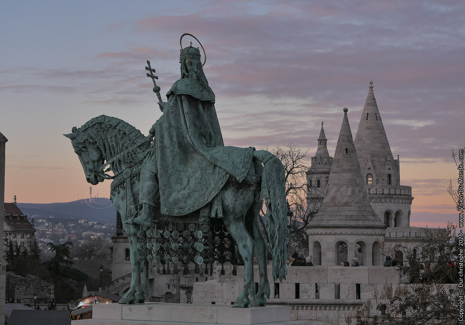 Statue de Saint Etienne - Budapest - 2025