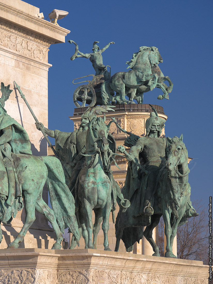 Monument du millénaire - Place des héros - Budapest - 2025