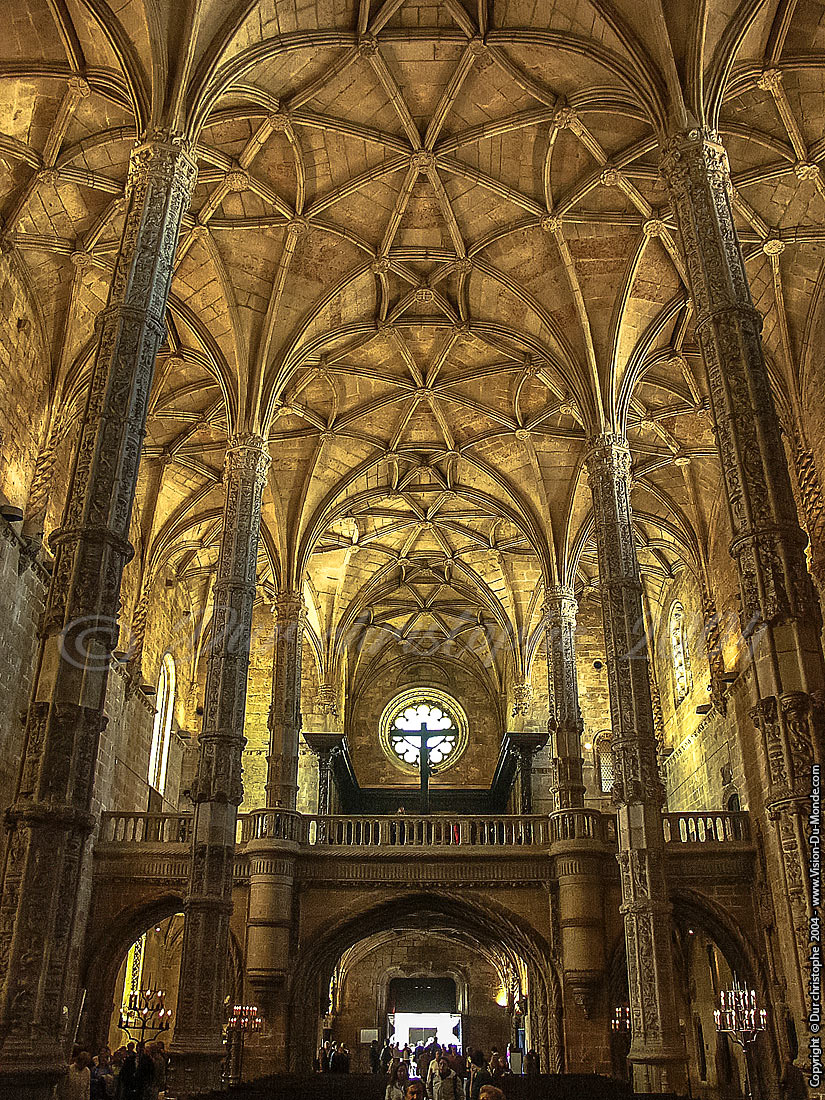 Igreja de Mosteiro dos Jeronimos - quartier Belem - Lisbonne - 2004