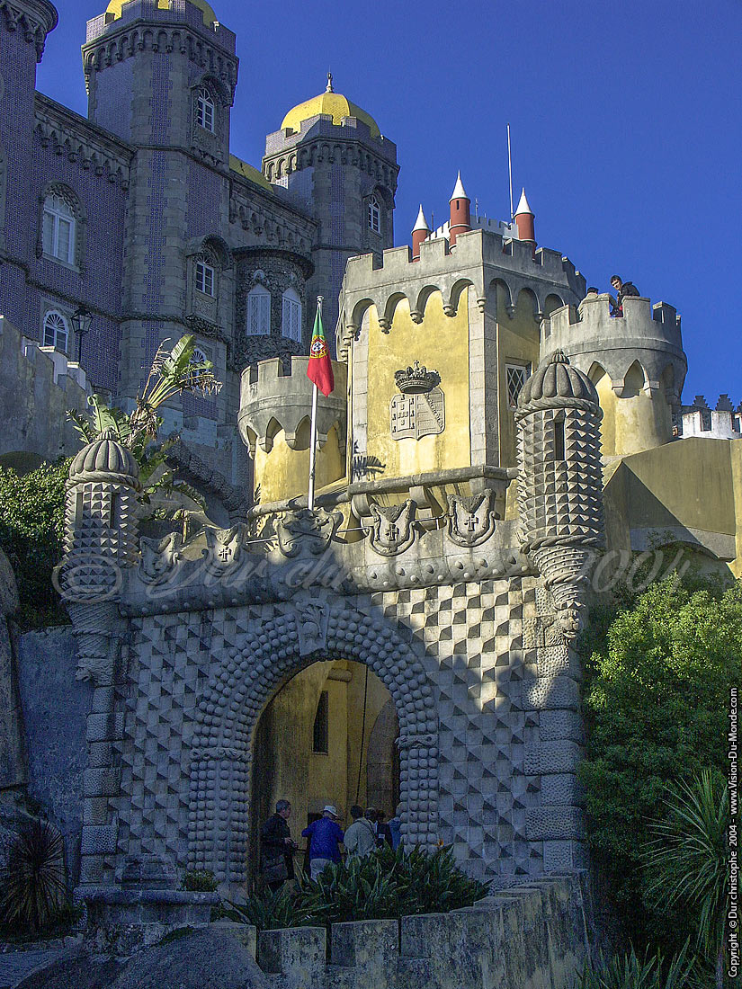 L'entrée - Palais de Pena - Sintra - 2004