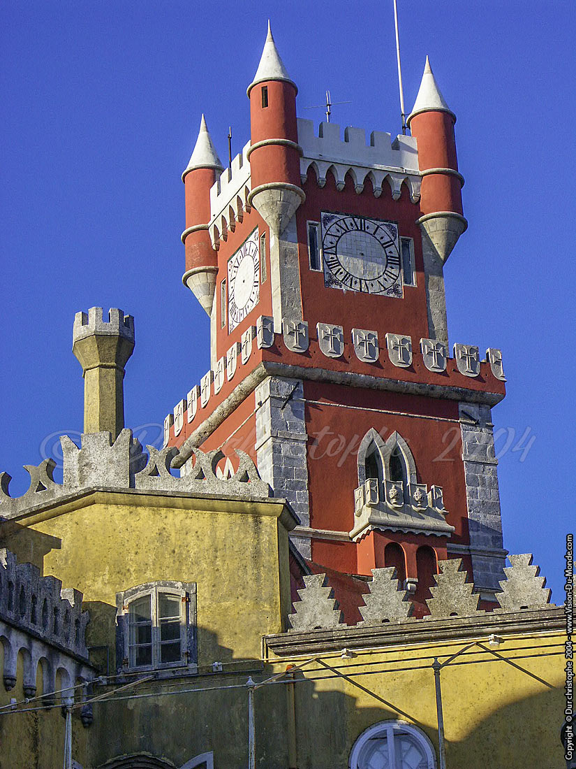La tour rouge - Palais de Pena - Sintra - 2004