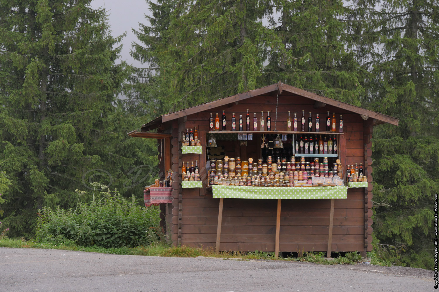 Chalet vente de miel