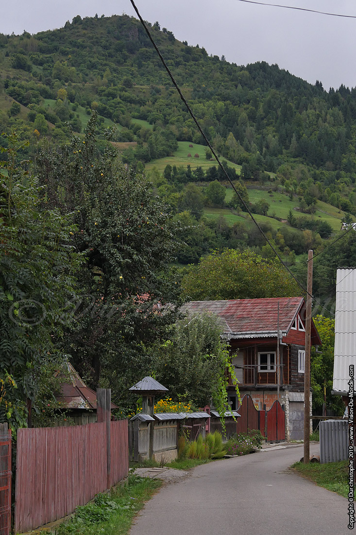 Village sur la route