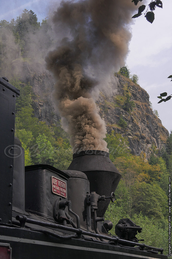 Le train à vapeur - Viseu de sus
