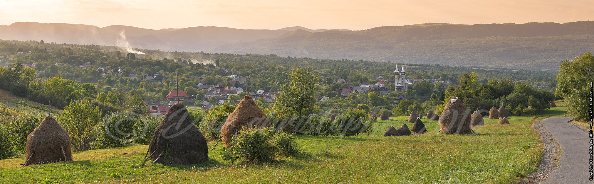 Le village de Breb - Panoramique