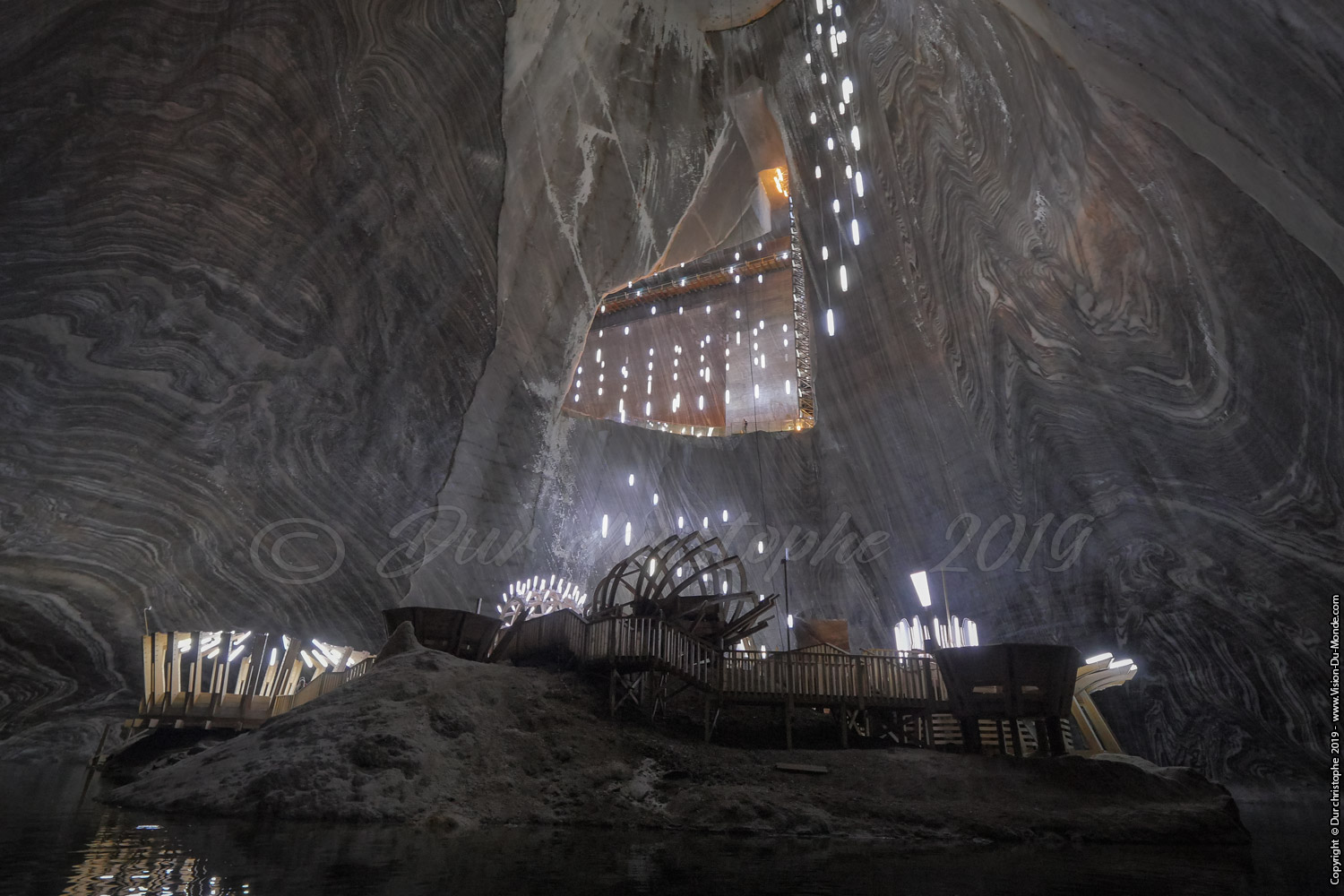 LE lac - Mine de sel de Turda