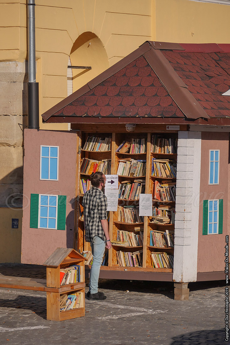 Bibliothèque de rue - Sibiu