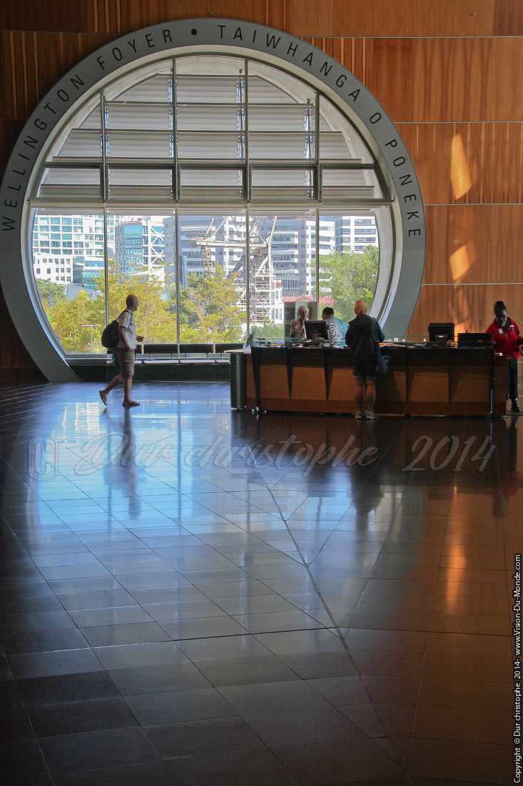 La fenêtre - Musée Te Papa - Wellington - 2014