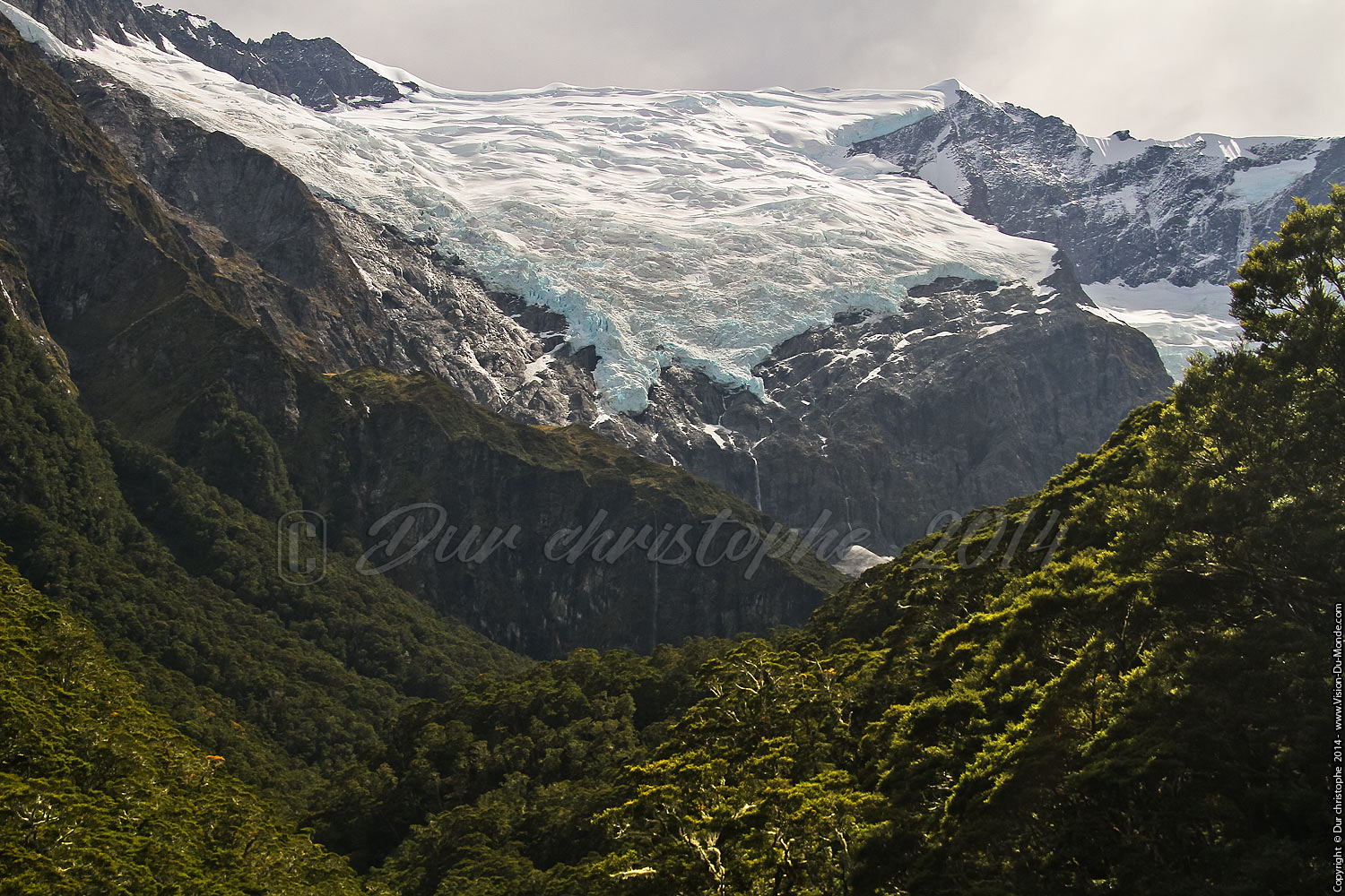 Rob roy glacier - Mount  Aspiring Park - 2014