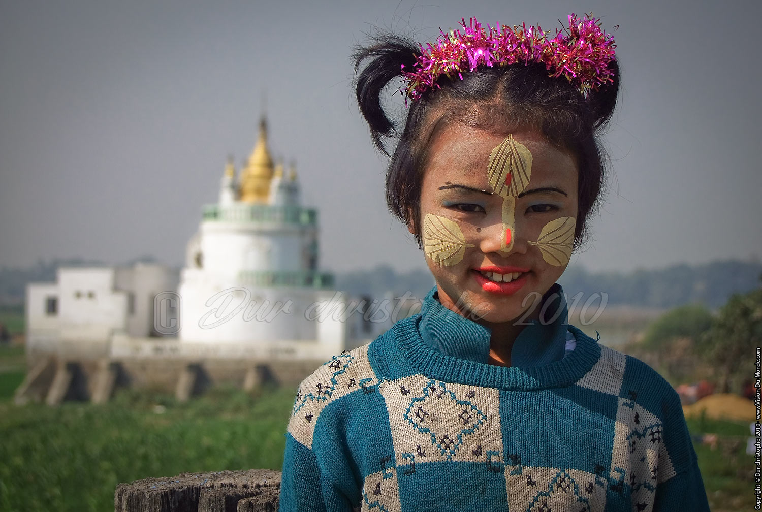 La petite fille du pont - Myanmar - 2010