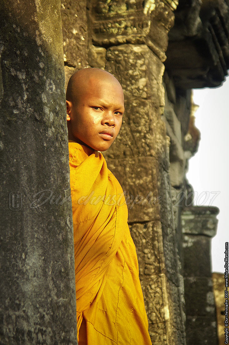 Jeune Moine - CAMBODGE - 2007