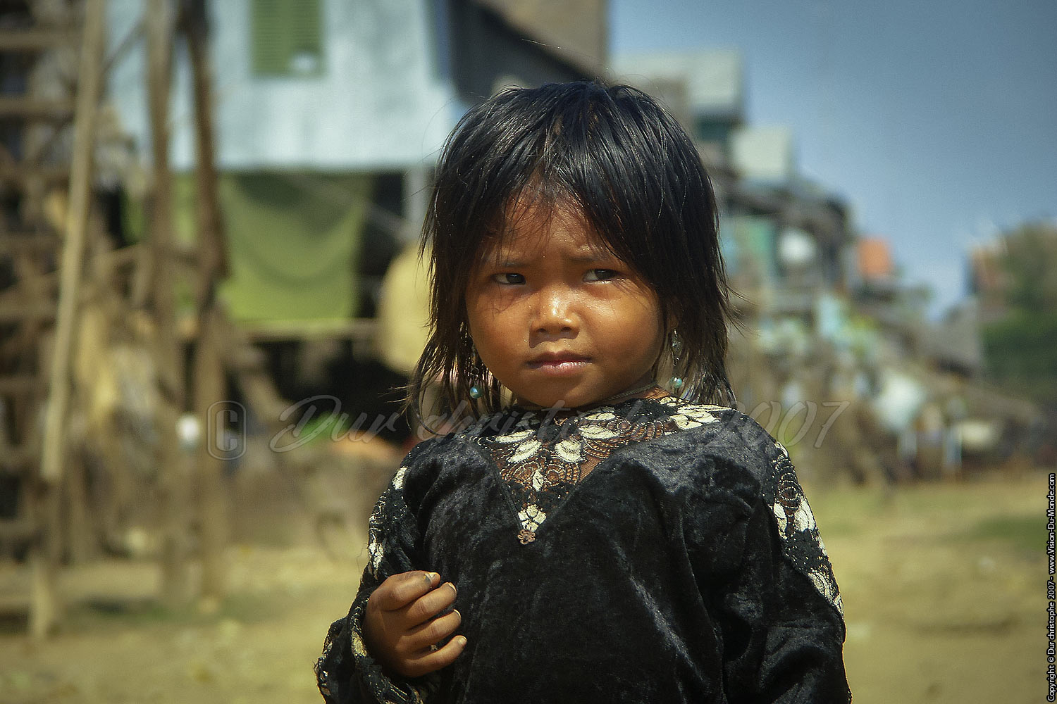 Petite fille - CAMBODGE - 2007